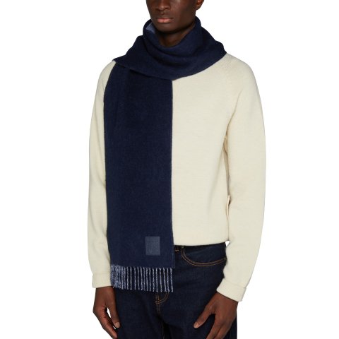 Loewe马海毛羊毛围巾