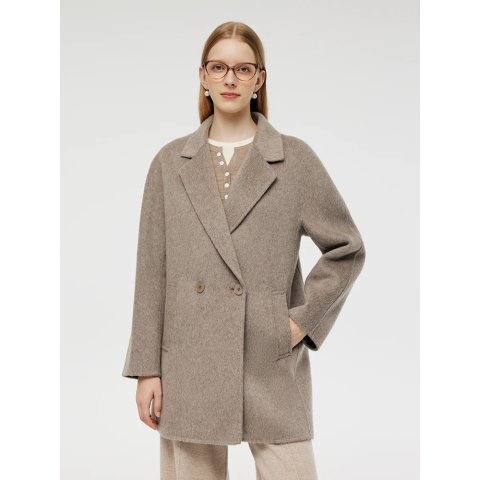 GOELIA羊毛短大衣 