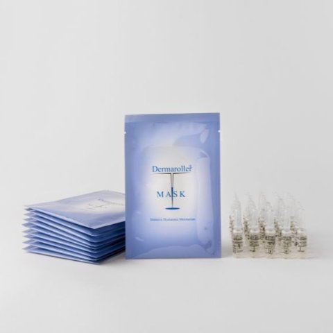 Dermaroller直接56折！虽然不送面膜 但是这套也超级划算！面膜10张+30瓶安瓶