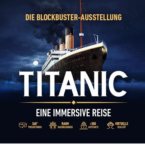 Titanic: Eine Immersive Reise展览