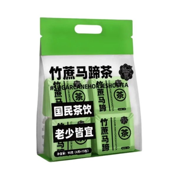 颜究官 竹蔗马蹄茶 6g*15袋