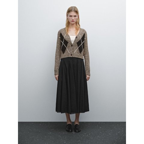 Massimo Dutti学院风小开衫