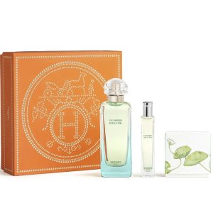 史低5折！ 大地三件套€80爱马仕Hermes 香水套盒大漏价！尼罗河花园三件套€76