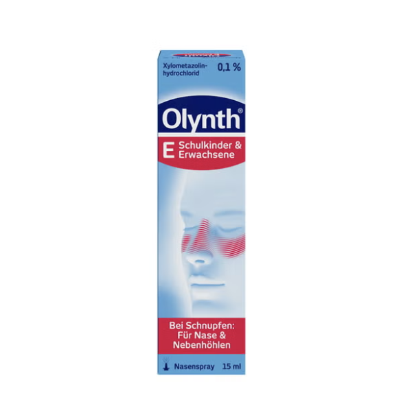 Olynth 0,1 % 通鼻喷雾y 15 ml