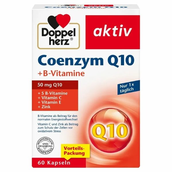 Doppelherz® aktiv Coenzym Q10辅酶q10