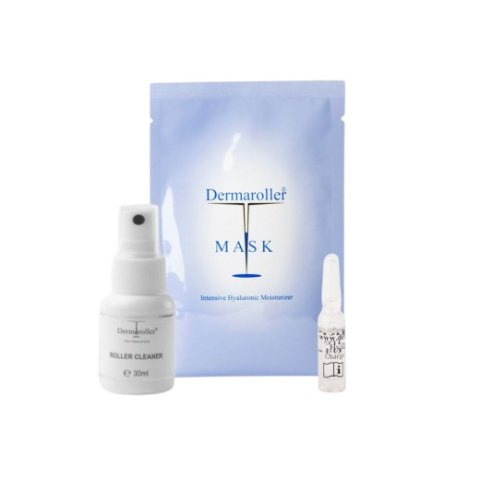 Dermaroller滚针清理喷雾+安瓶1+面膜1尝鲜套装