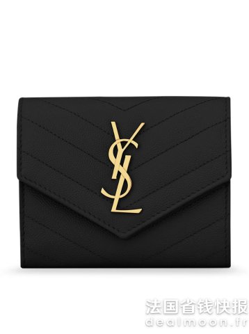 Saint Laurent三折钱包