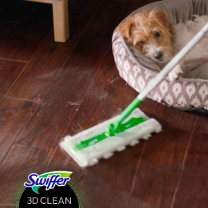 Swiffer 家用拖把套装 轻松吸附灰尘毛发 留子打扫卫生必备