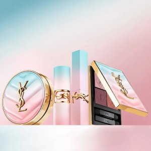 YSL 情人节限定上新！❤️「暮光黎明」马卡龙配色好嫩!