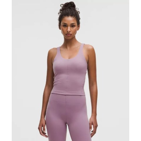 Lululemon薰衣草紫色Glow Up背心