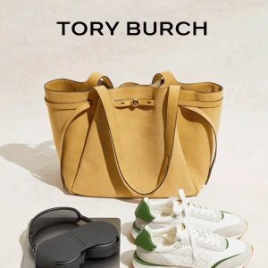 Tory Burch 爱意上新 狗牙平替托特€151 logo卡包€59