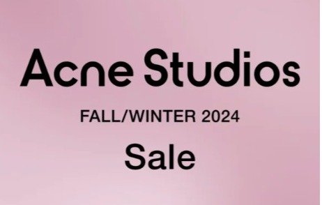 Acne Studios官网 大促上新！Acne Studios官网 大促上新！