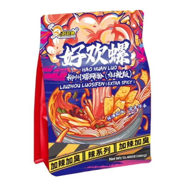 好欢螺 螺蛳粉 加臭加辣版 柳州螺蛳粉 400g