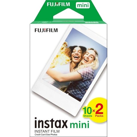 Instax Fujifilm Mini 拍立得白色边框相纸20张