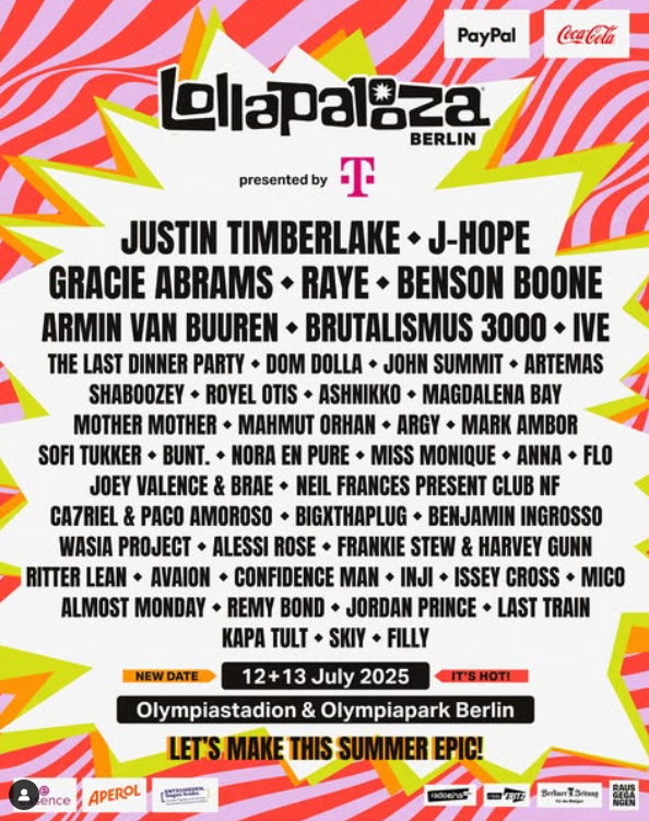 LOLLAPALOOZA 音乐节