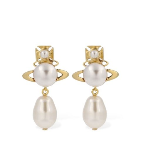 Vivienne Westwood珍珠耳饰