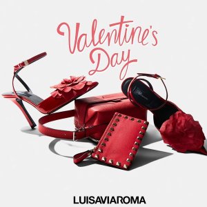 Luisaviaroma 情人节大促！珍珠土星首饰、AMI爱心毛衣