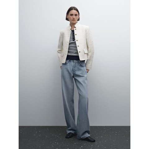 Massimo Dutti小香风夹克