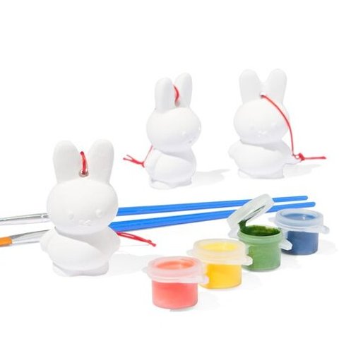 超适合复活节玩涂色米菲玩具