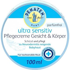 Penaten面部身体都能用Ultra sensitive 敏感护肤霜