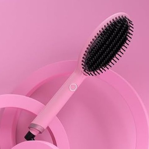 好粉嫩！炸毛mm必入ghd 直发梳