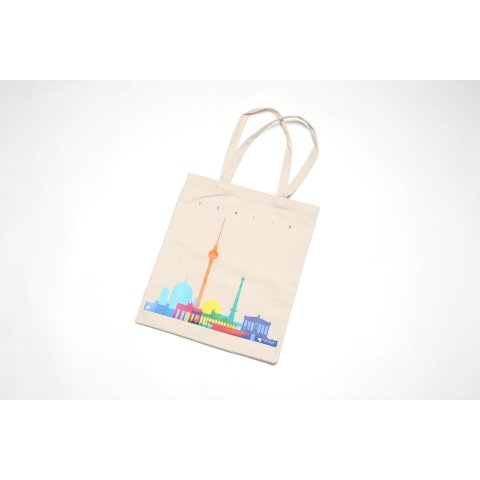柏林天际线 帆布袋