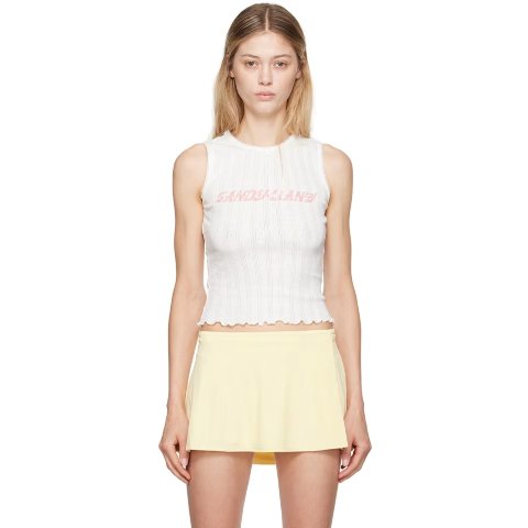 白色 Clipper 背心