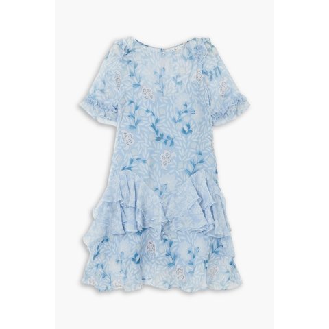 Saloni印花连衣裙