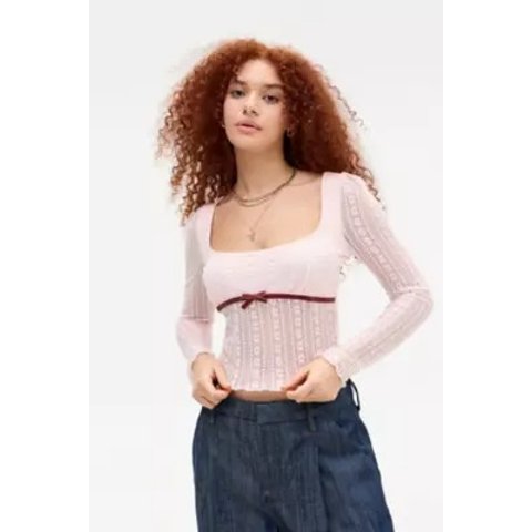 Kimchi Blue蕾丝上衣