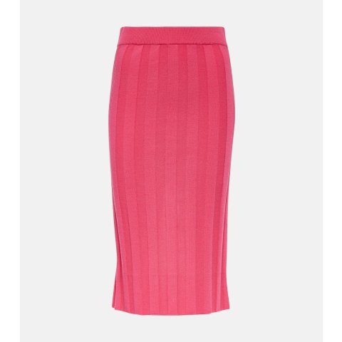 Sportmax羊毛裹身半裙