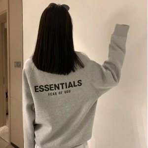 Essentials无门槛超值抢 美式学院卫衣€110 运动裤€31