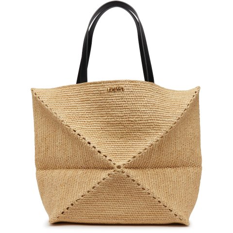 LoewePuzzle 编织托特包
