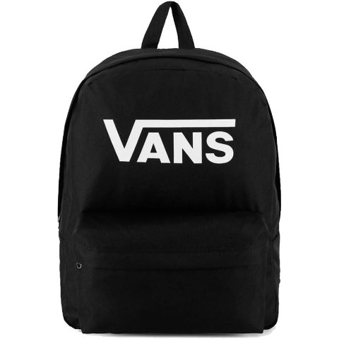 Vans酒红色还有！经典Logo书包