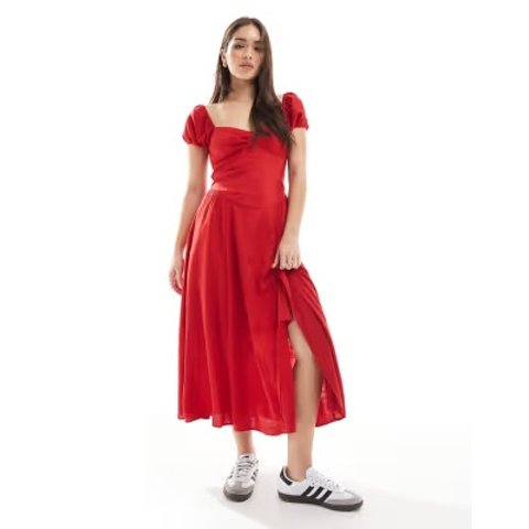 Hollister 红色连衣裙