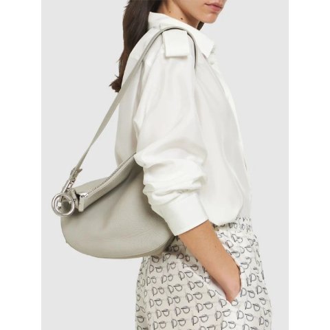 BurberrySM Knight皮革单肩包