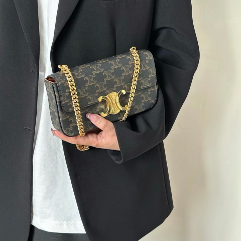 Celine凯旋门链条包