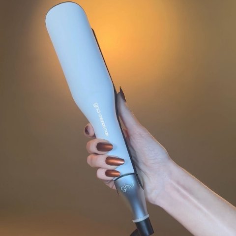 直板夹+热风定型！效率高了一倍ghd Duet 造型夹板