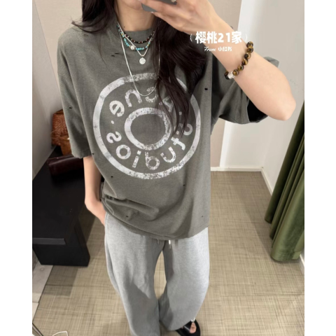 Acne Studios@樱桃21家 今年的大爆款Logo 短袖