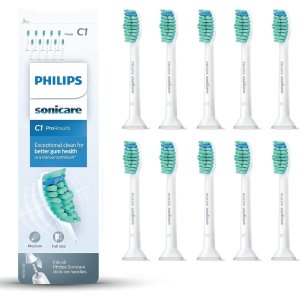 Philips冲这个！仅€2.7/个！Sonicare C1 替换刷头 10个装