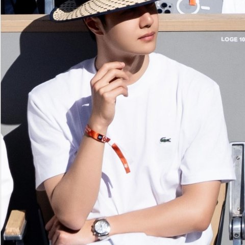 Lacoste王一博类似款！图源@lacoste基础款 T-Shirt