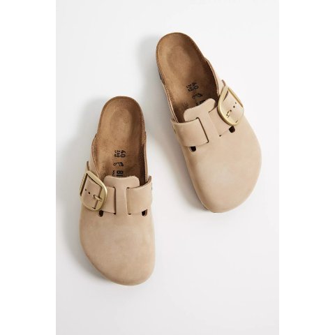 Birkenstock超难买！！别错过！Boston 沙色拖鞋