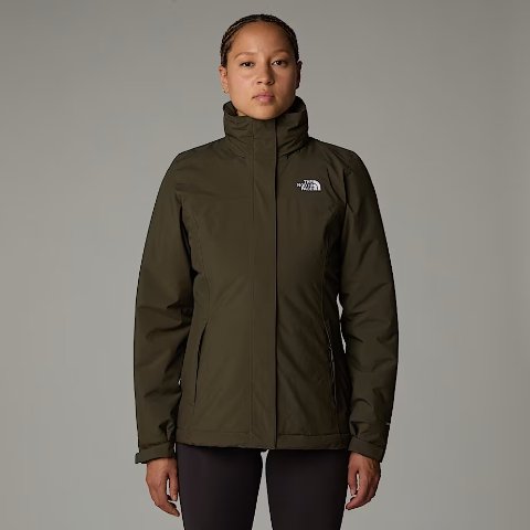 The North Face橄榄绿真好看Monte 冲锋衣