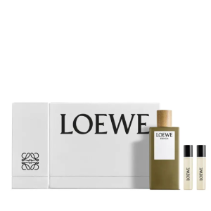 Loewe59折！罗勒柠檬皮 香根草胡椒 杜松子薰衣草黑色圆舞曲香水套装 100ml