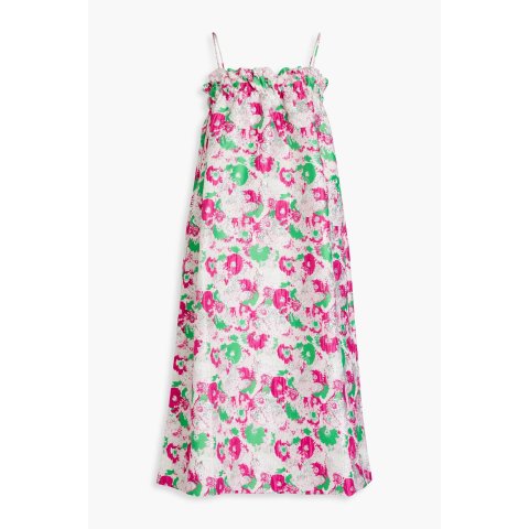 Ganni印花连衣裙