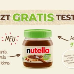 Nutella 请你  免费吃 新款果仁酱啦！🥜面包好搭子