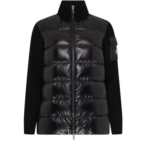 Moncler拼接羽绒夹克