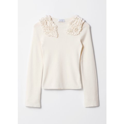 & Other Stories褶皱毛衣