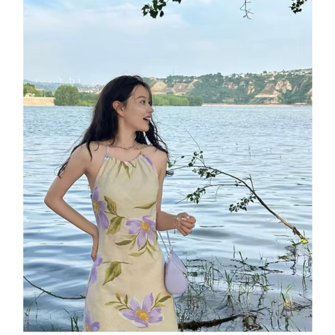 & Other Stories同系列 长袖款印花裙