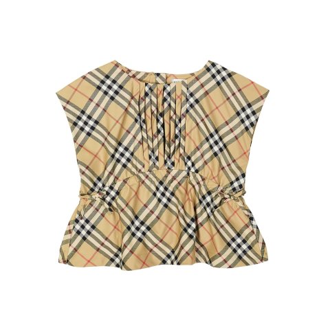 Burberry格纹上衣