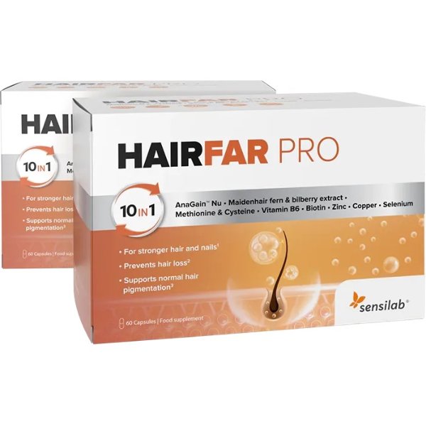 HairFAR PRO: 5-in-1 防脱发胶囊